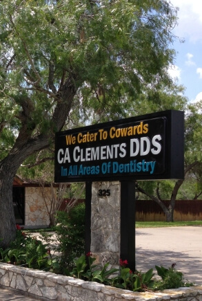 Charles A. Clements, DDS (Office Sign)